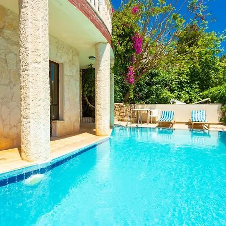 Garden View With Private Pool Poppy Kalkan Id:308 *