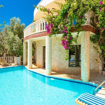 Garden View With Private Pool Poppy Kalkan Id:308 * Kaş